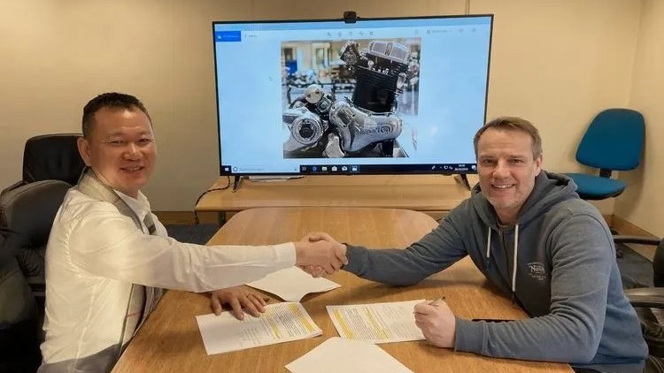 Sturat Garner and Jinlang CEO